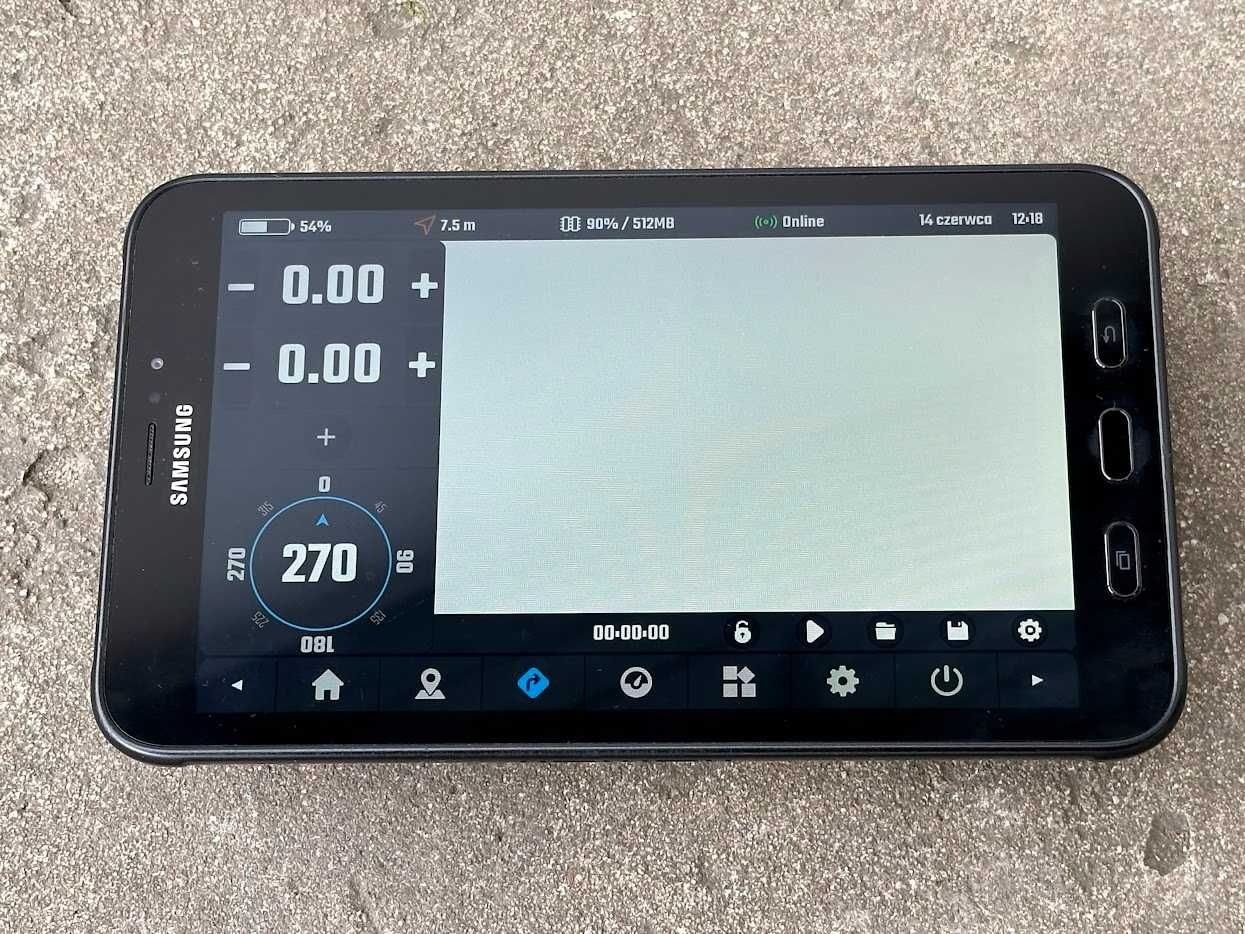 8" Samsung Galaxy Tab Active 2 DMD2 moto navi OBD2 gpx IP68 +gratis