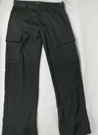 Nowe Czarne Spodnie Damskie Baggy Cargo Pants Vintage Y2k, Idols 29