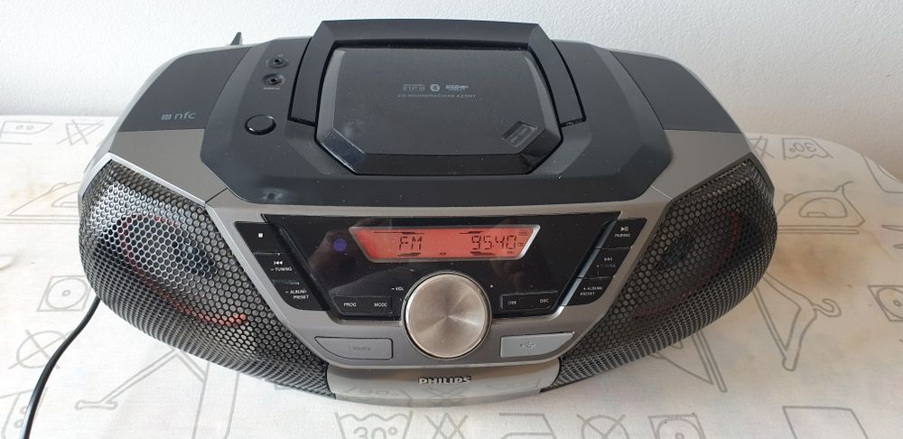 Boombox Philips AZ700T/12 CD MP3 NFC Bluetooth Tuner