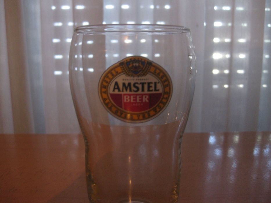 Copo Coleccionável "Amstel Beer" Impecável