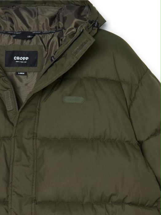 Тёплая, зимняя дутая куртка  р. L. Новые!