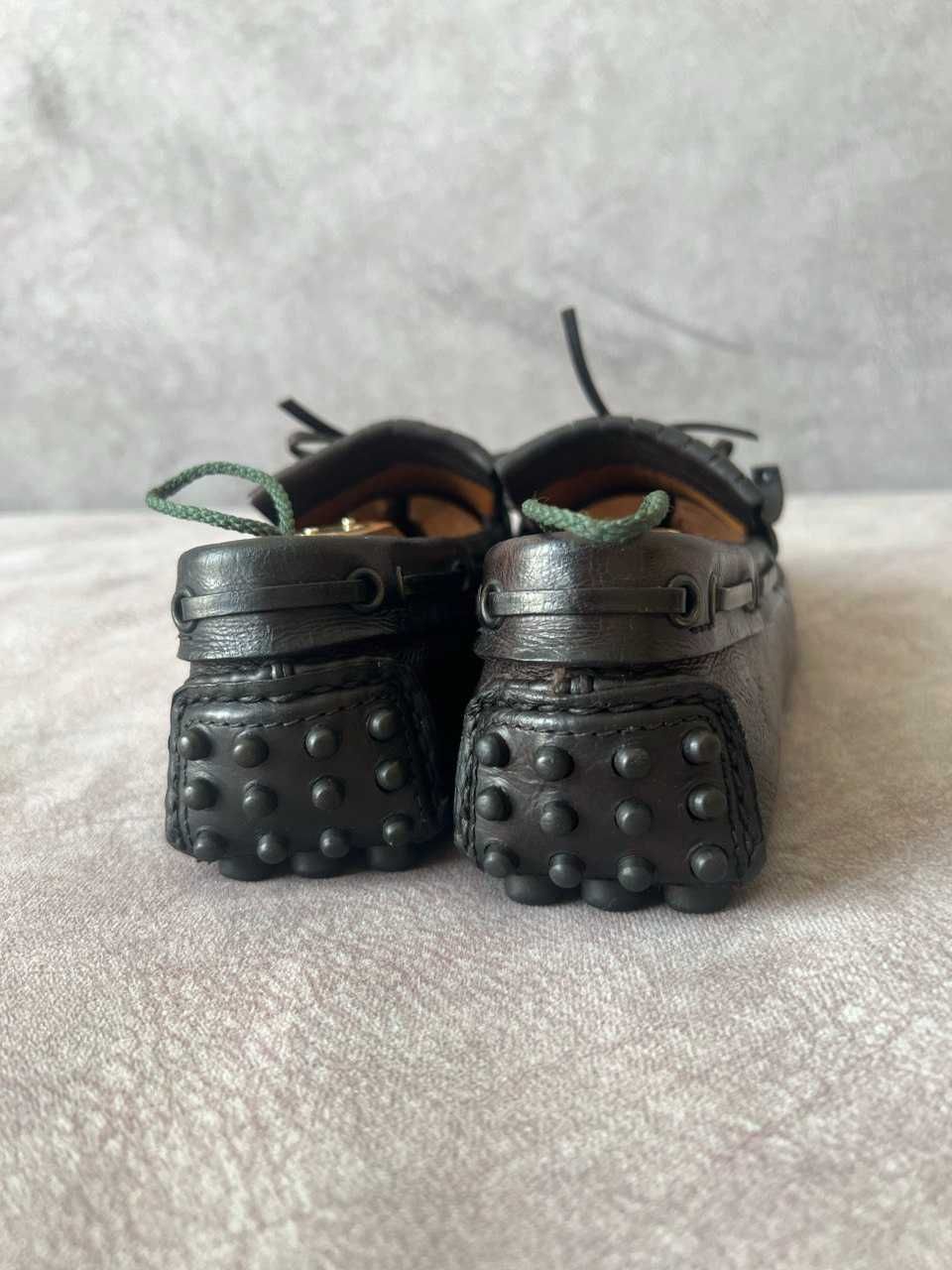 Оригінальні Шкіряні Мокасини Car Shoe 25см