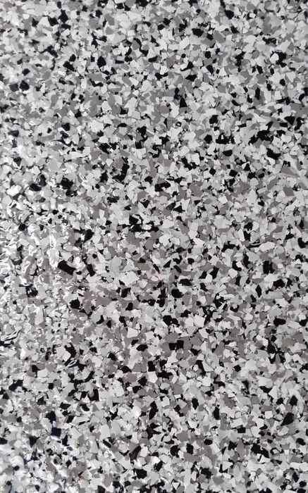 Pavimento epóxi de flocos de alta resistencia