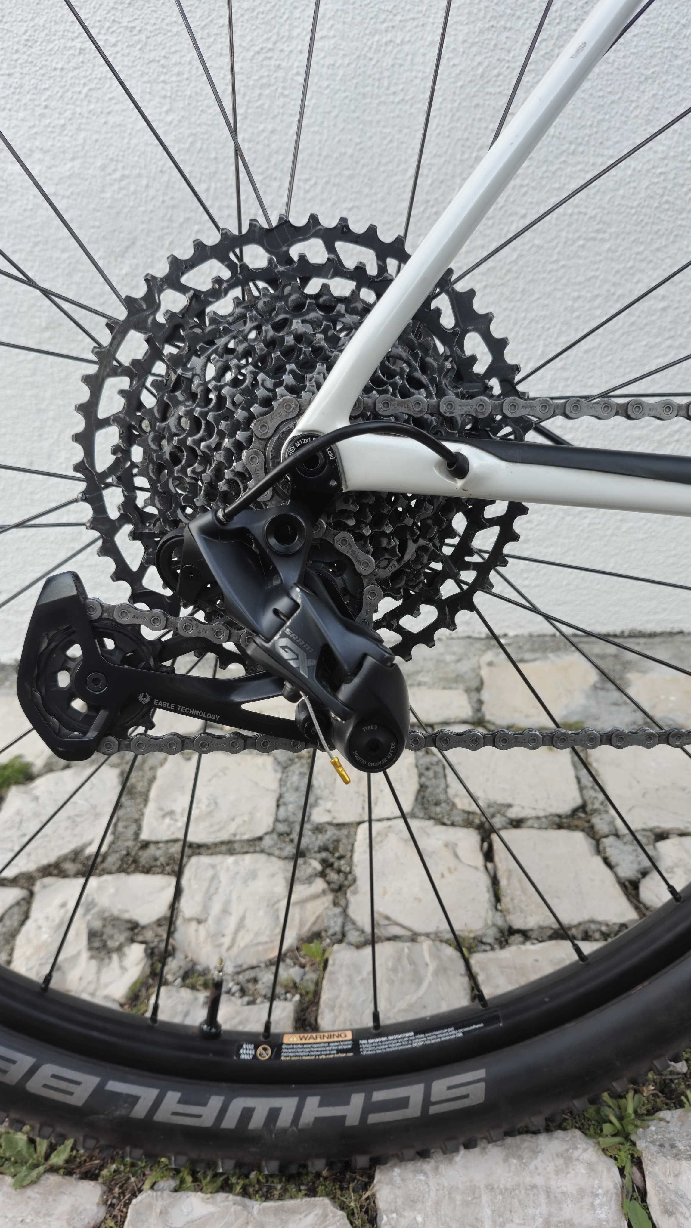 BTT Cannondale Carbon GX Suspensão Fox Bike Nova