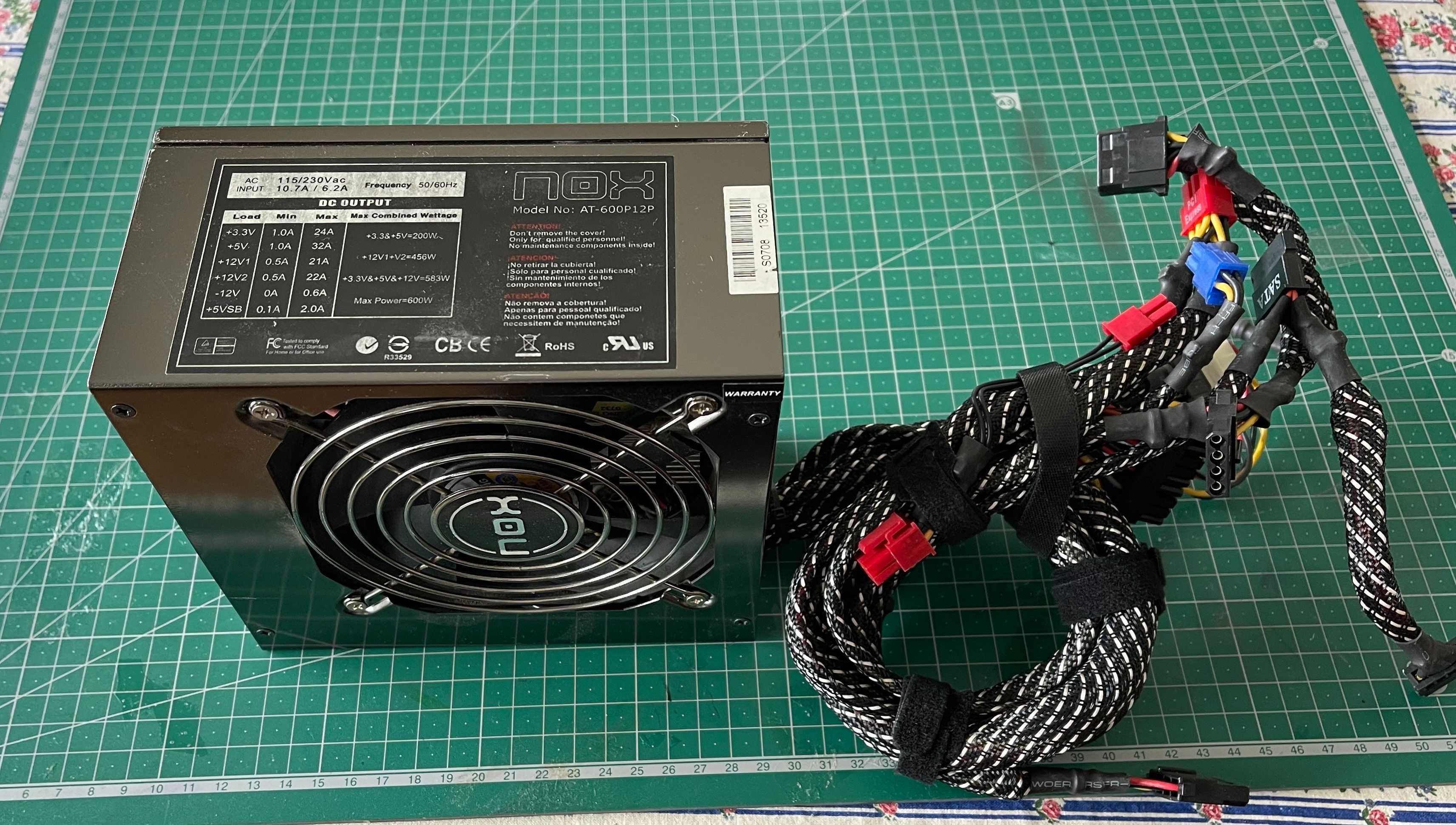 NOX 600w AT-600P12P