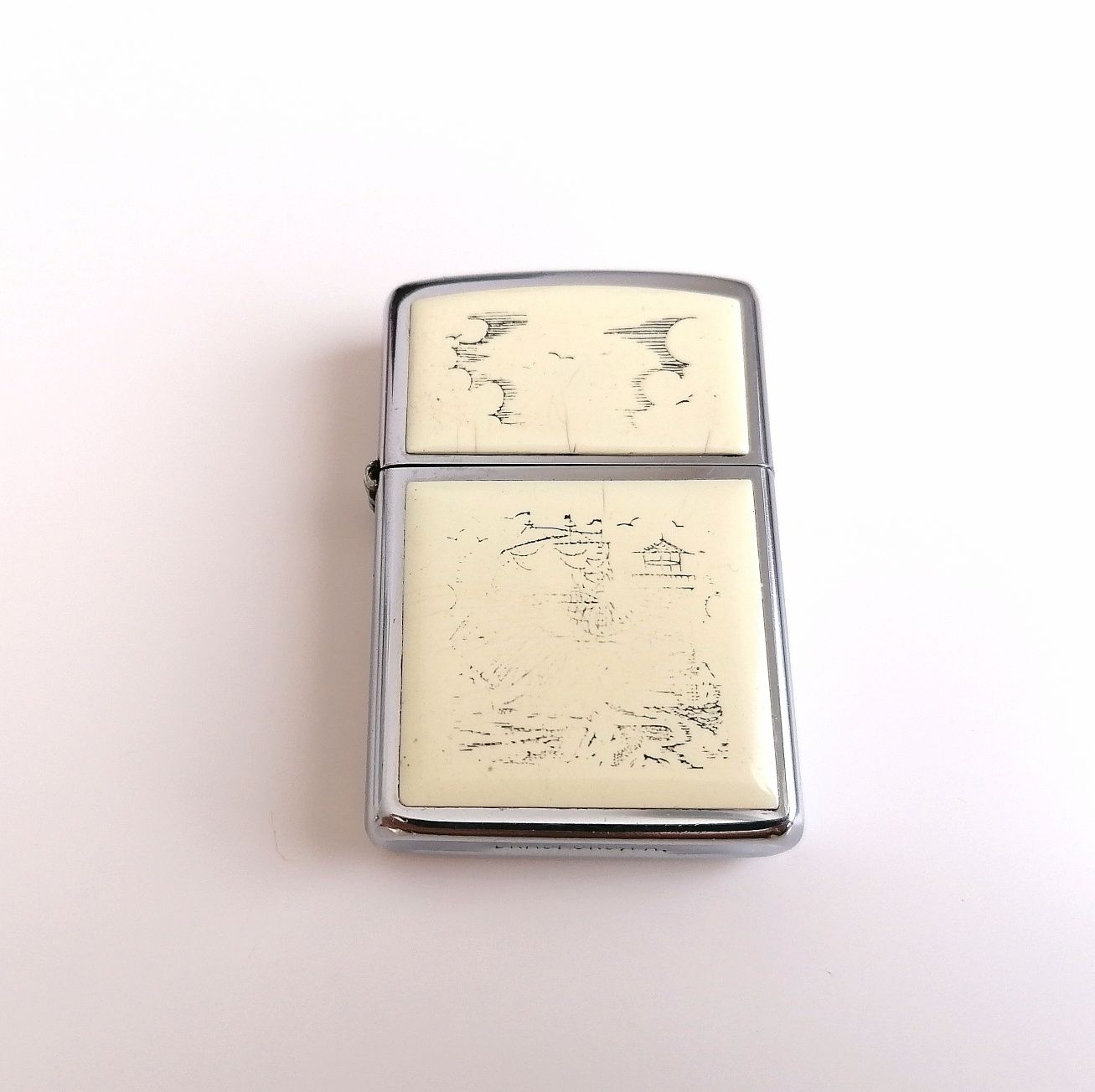 Zapalniczka Zippo Scrimshaw z 1989 roku