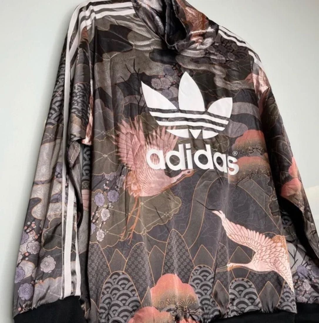 Adidas  Rita Ora kimono bluza orientalny ogród