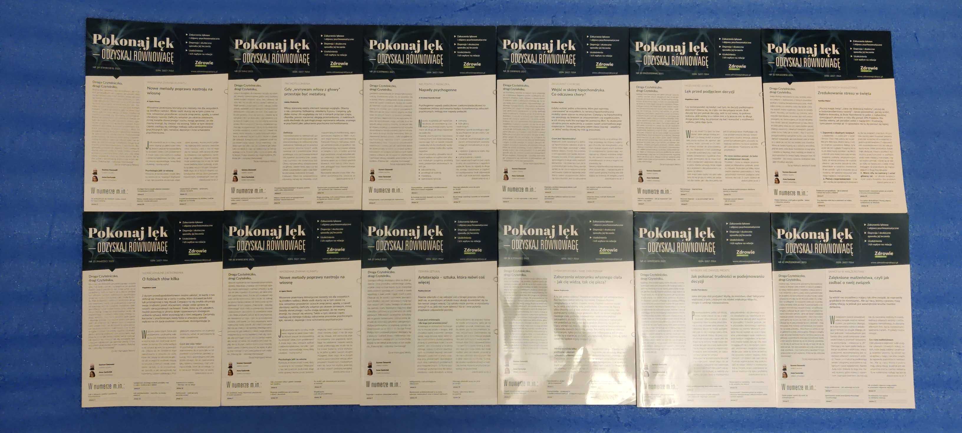 Zdrowie w Praktyce Pokonaj Lęk Odzyskaj Równowagę 2021, 2022, 2023