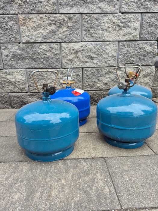 Butle gazowe 2kg Pełne nabite gazem