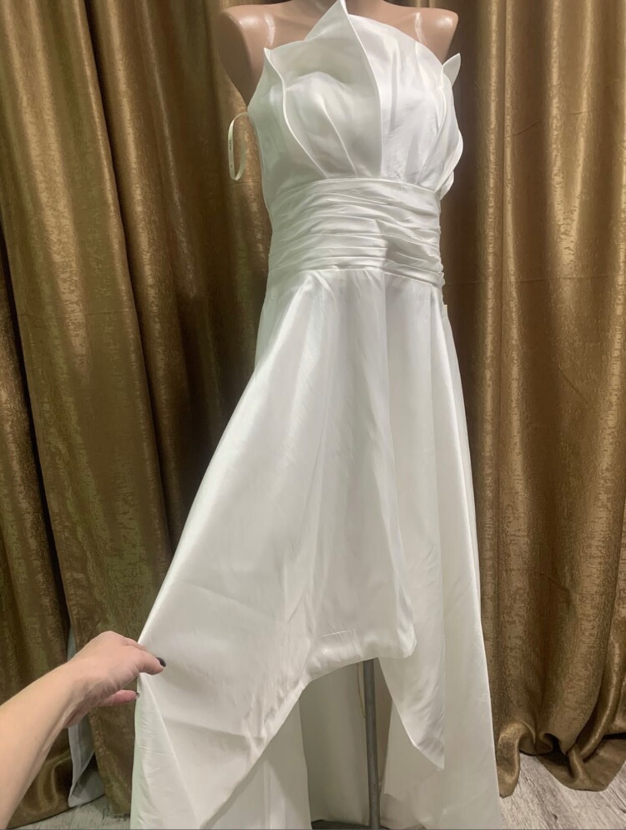 Красивейшее свадебное платье цвета айвори новое размер 3xl 4xl 5xl