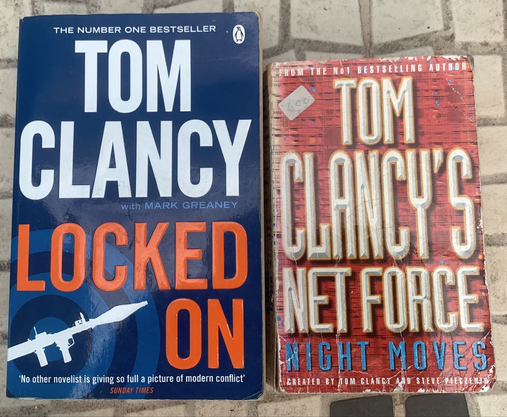 Paperbacks em inglês, segunda-mão