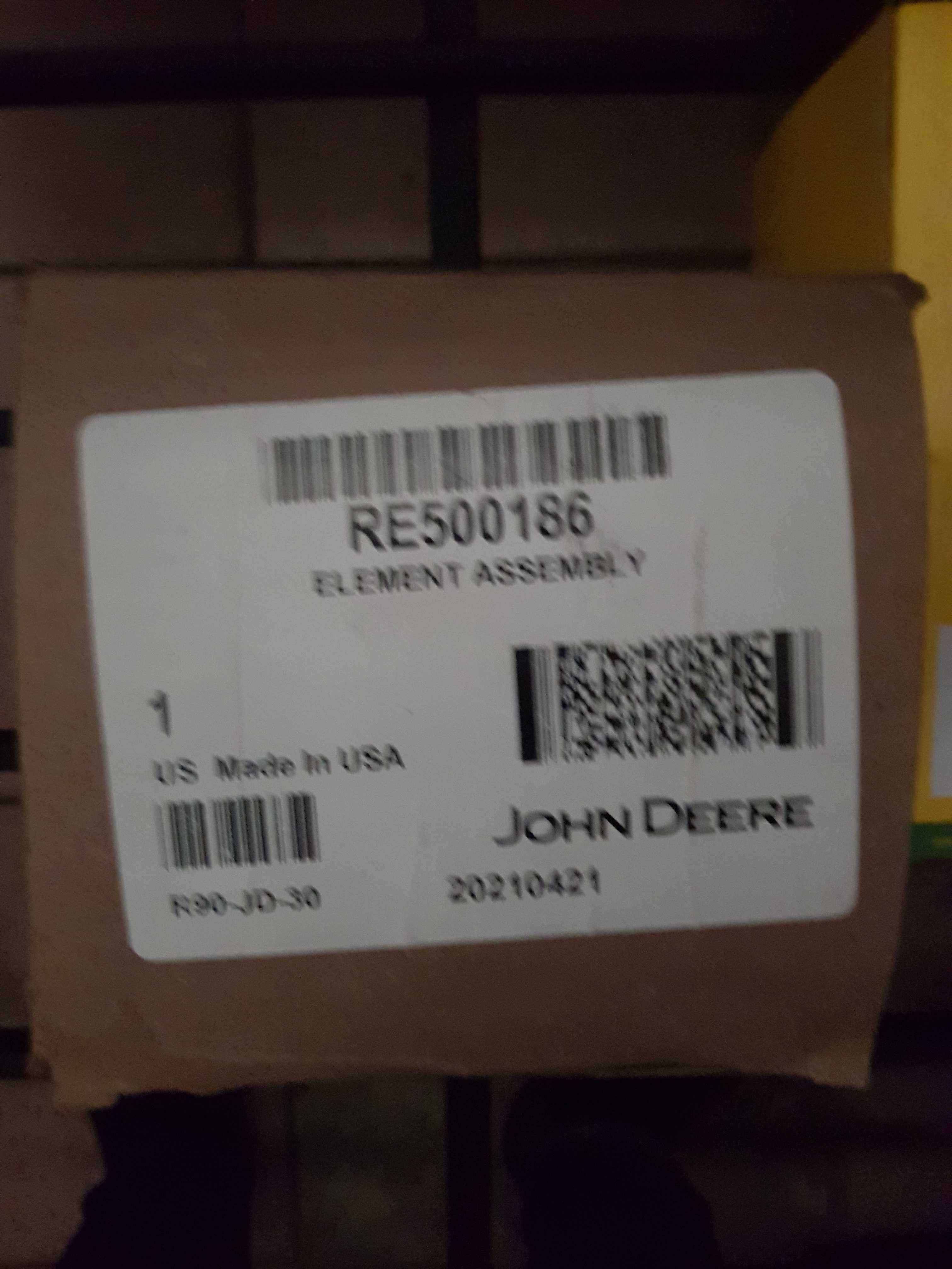 John Deere czesci i filtry do maszyn