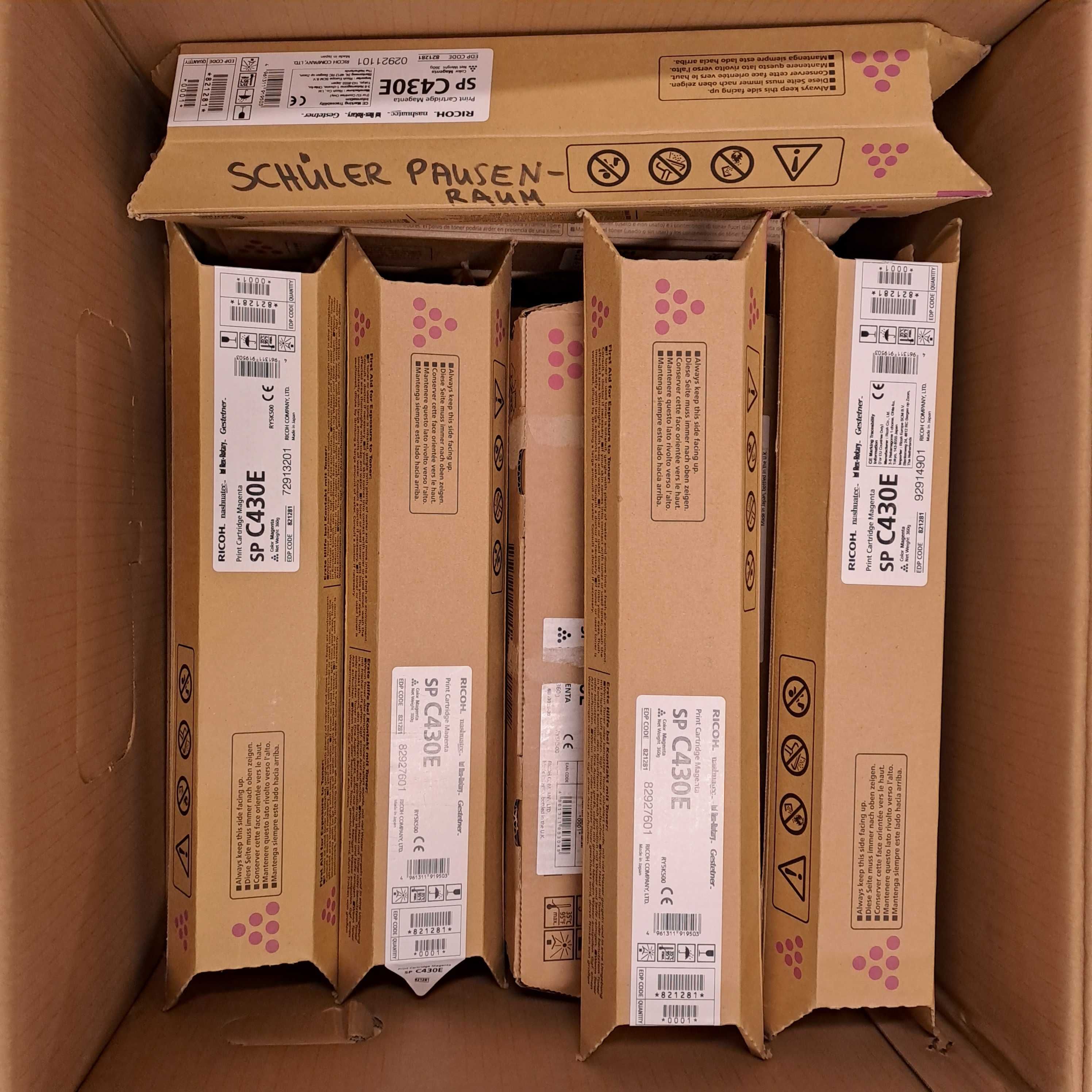 Toner Ricoh MP C3503 c, m, y Faktura VAT