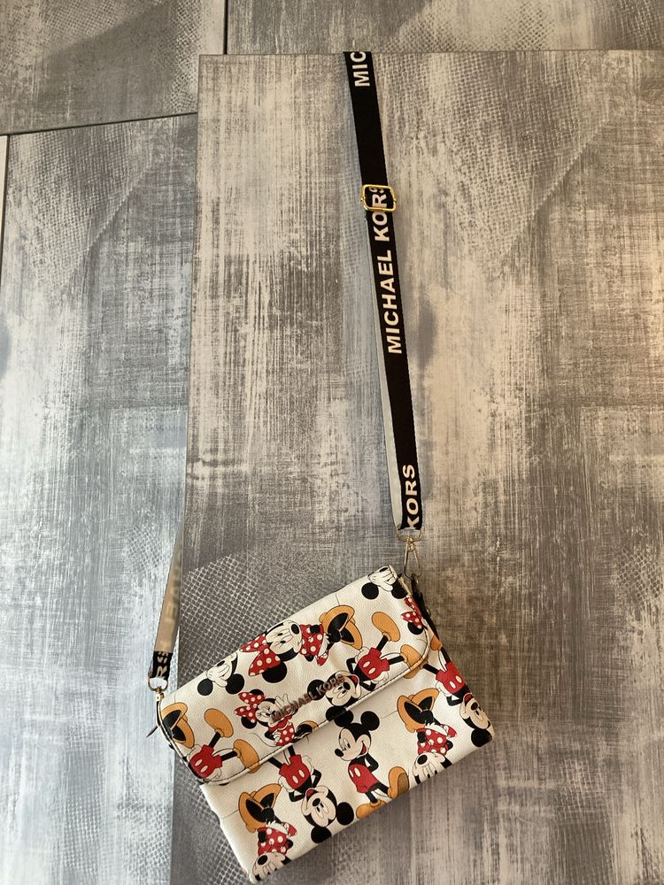 Mała, unikatowa torebka Disney MK z motywem Mickey Mini Mouse