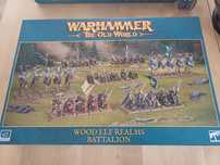 Warhammer The old world. Wood Elf Realms Battalion. NOWE