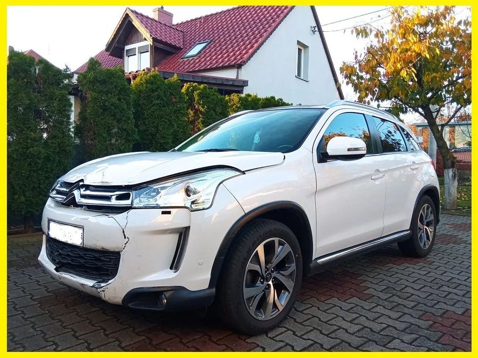 Citroën C4 Aircross C4 AIRCROSS 1,6 E-Hdi 114KM NAVI Zarejestrowany Uszkodzony