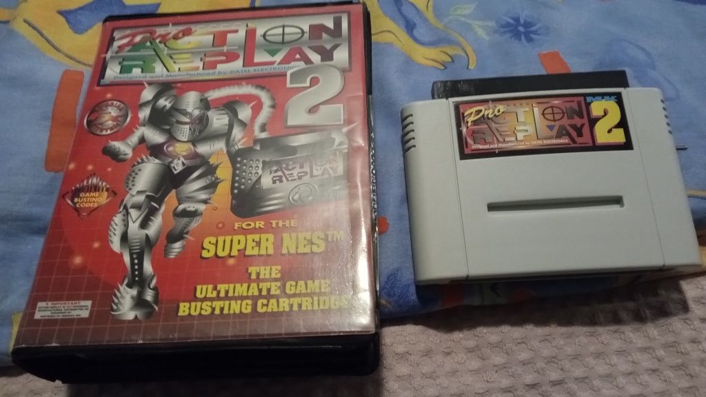 Snes action replay 2.