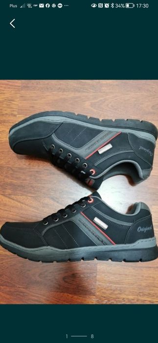 Badoxx Sportowe Adidasy Męskie Lekkie Wygodne Czarne