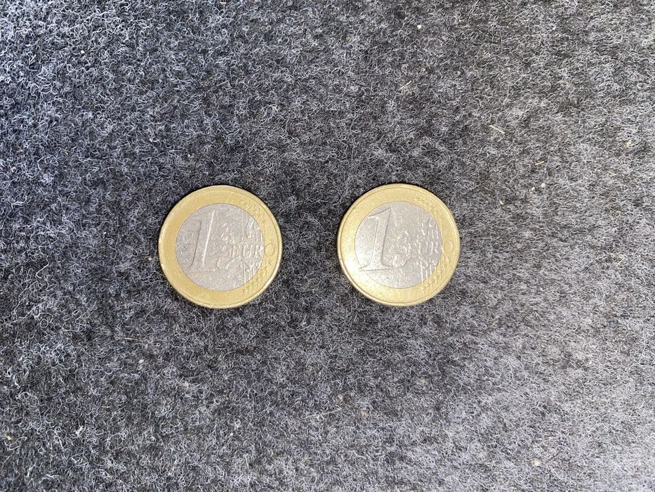 Moedas raras de 1 euro da Grécia
