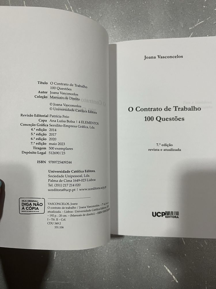 Livro Direito do Trabalho