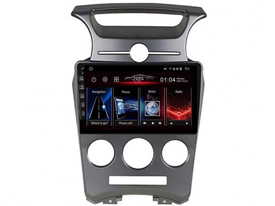 Radio samochodowe Android Kia Carens (9", Manual AC) 2007.-2011