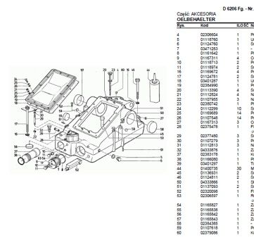 DEUTZ FAHR D 6206 katalog części po POLSKU!