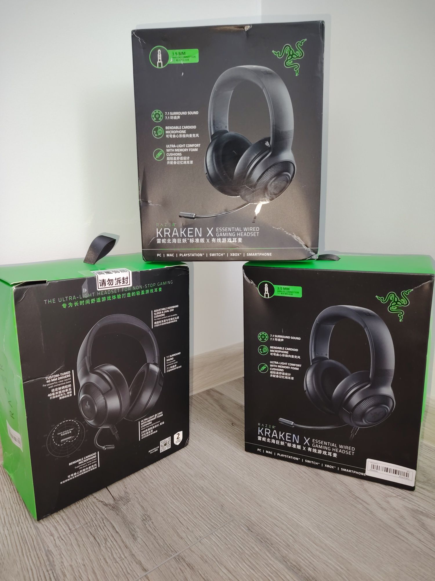 Продам нові навушники Razer Kraken  X Lite