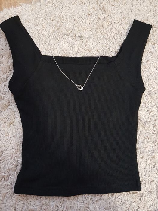 Жіночий топ/майка в рубчик