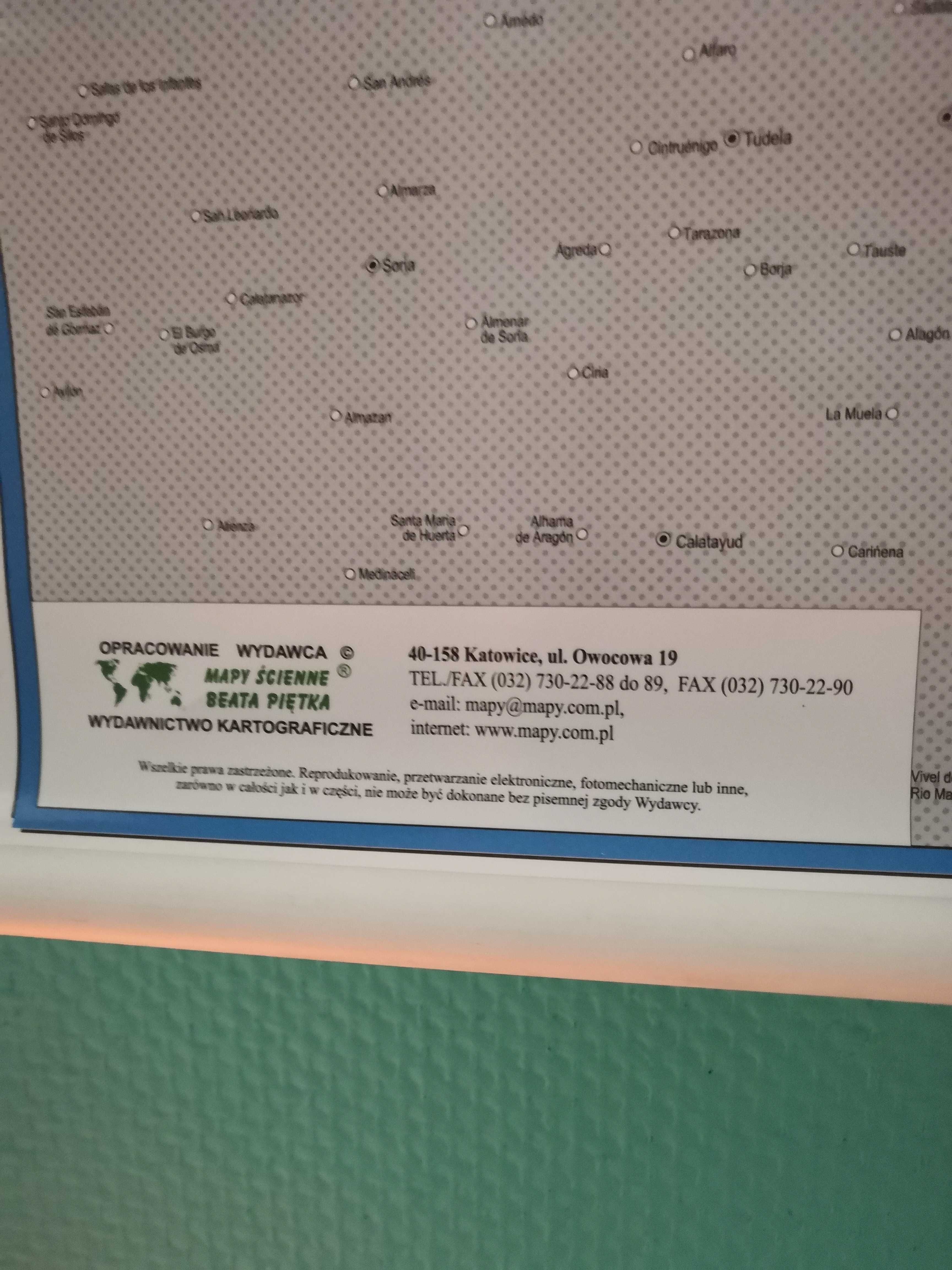 FRANCJA mapa ścienna kody pocztowe i departamenty . Mapa Francji