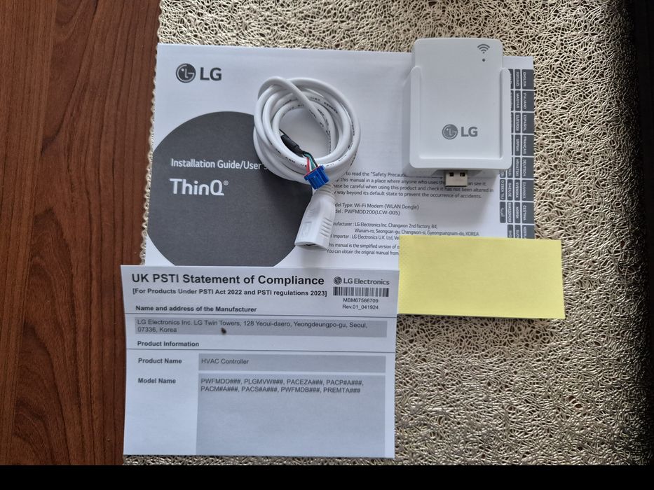 Moduł wifi do pompy ciepła LG