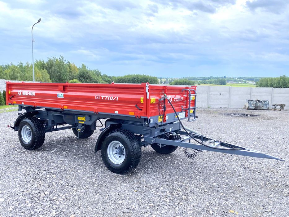 Przyczepa METAL-FACH T710/1 6 ton 2020 rok NOWA NIE UŻYWANA pronar