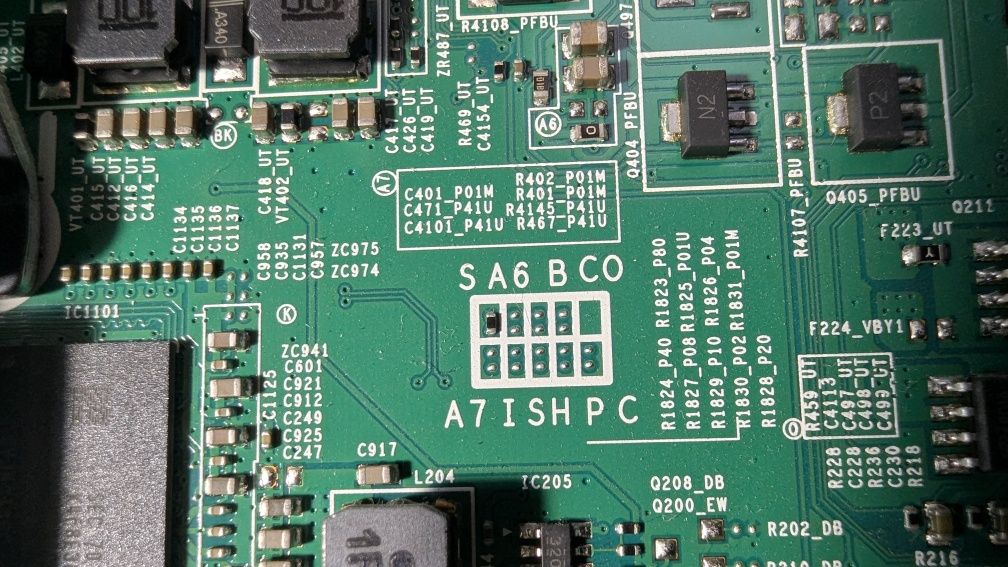 Main bn94-11706e Samsung UN55MU650D.