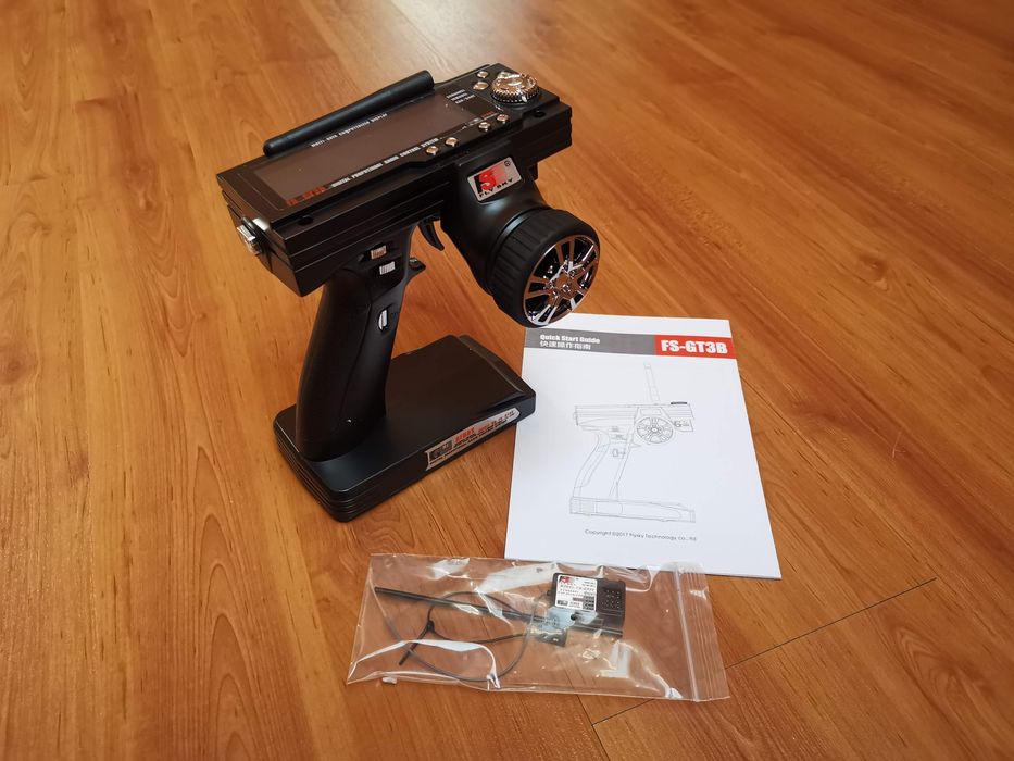 Comando emissor digital RC programavél 3 canais FS-GT3B FS-IT3 AFDHS
