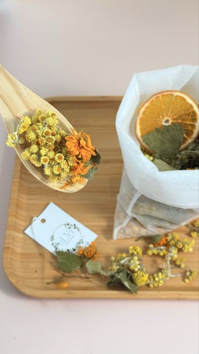 Чай для ванни. Чудовий подарунок для тіла