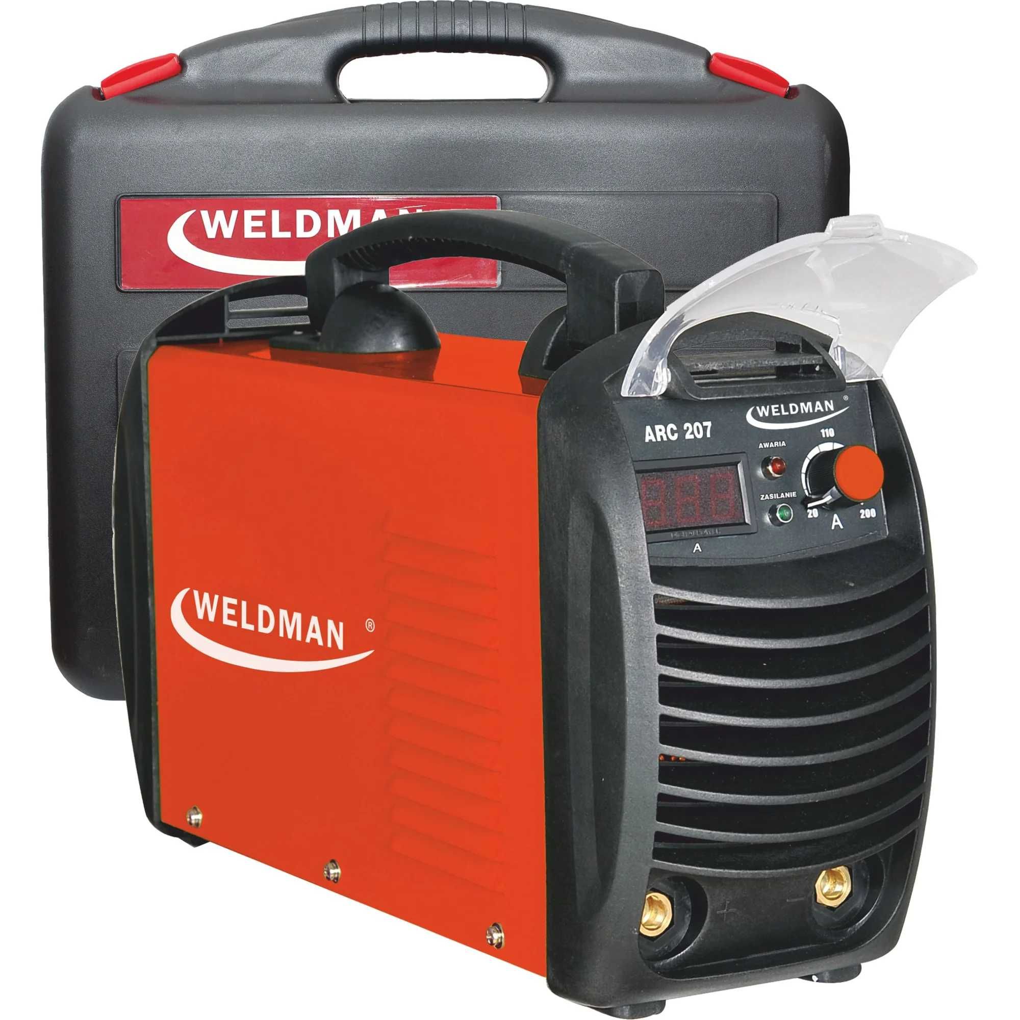 Spawarka inwertorowa ARC 207 z Walizką WELDMAN