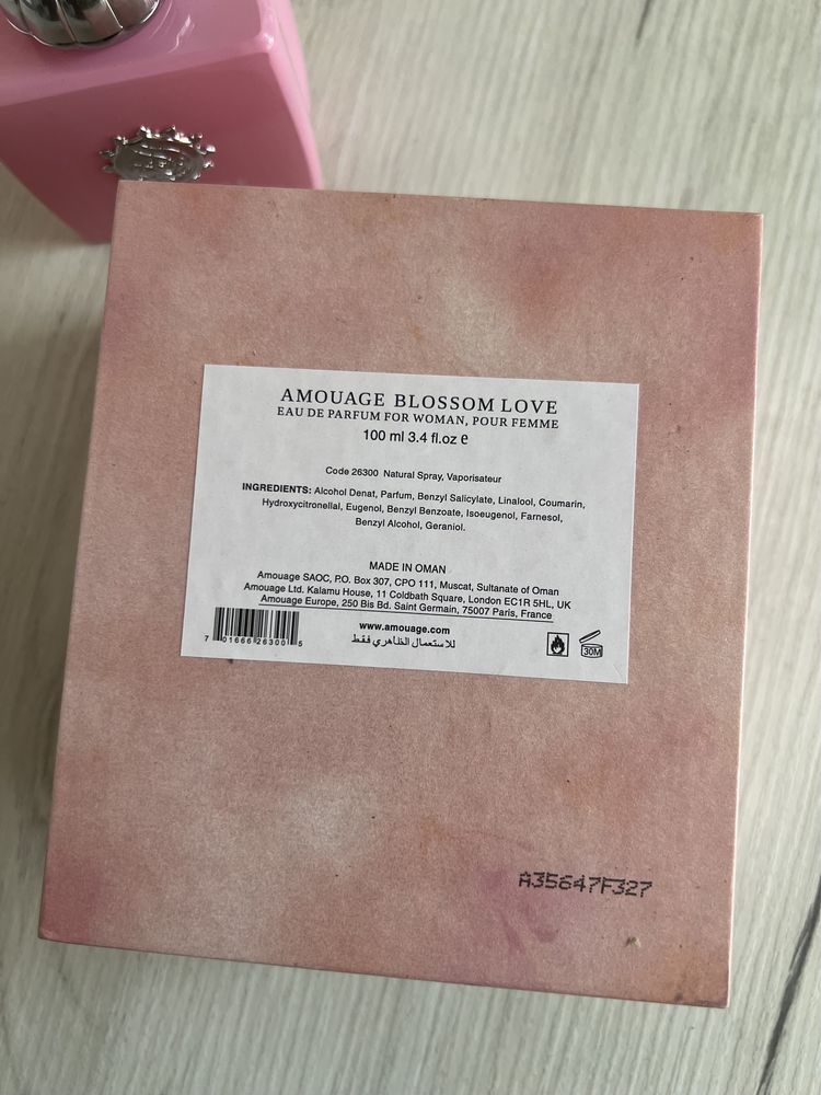 Amouage Blossom Love оригінал 100 мл парфуми нові