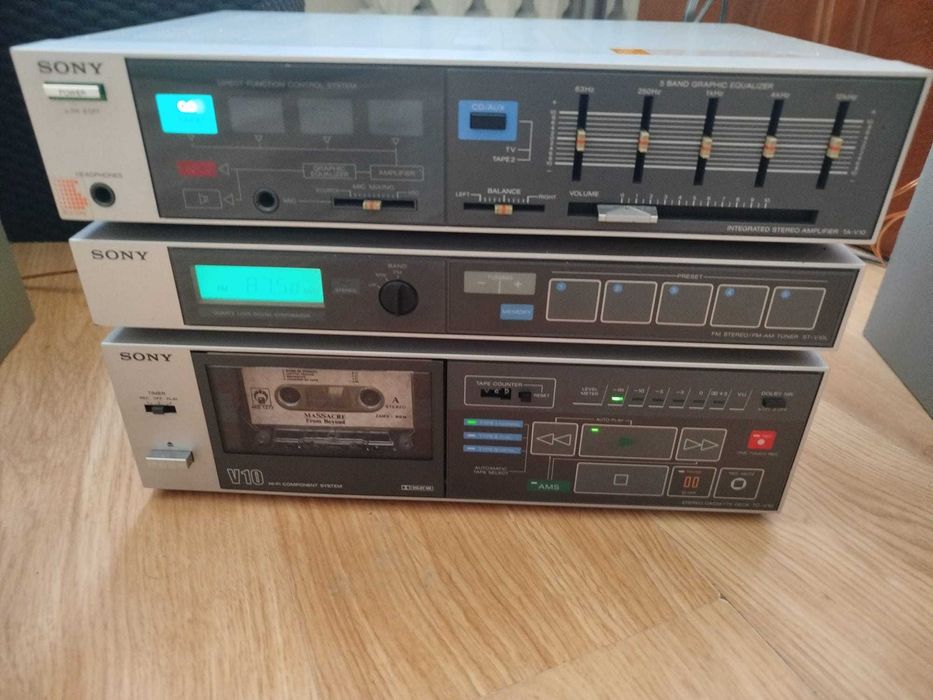 Wieża stereo  Sony Rezerwacja do 28.10.br.
