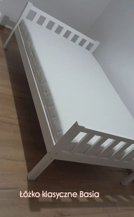 Łóżko drewniane dziecięce - piętrowe, klasyczne, domki.