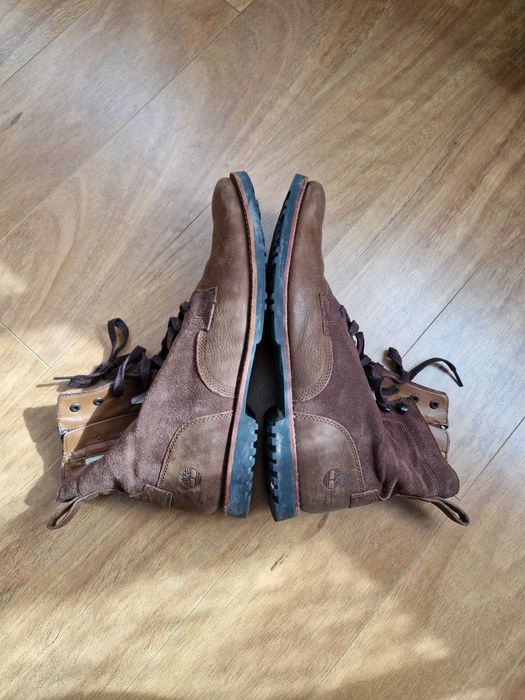 Timberland botas Kendrick Side Zip castanhas 45