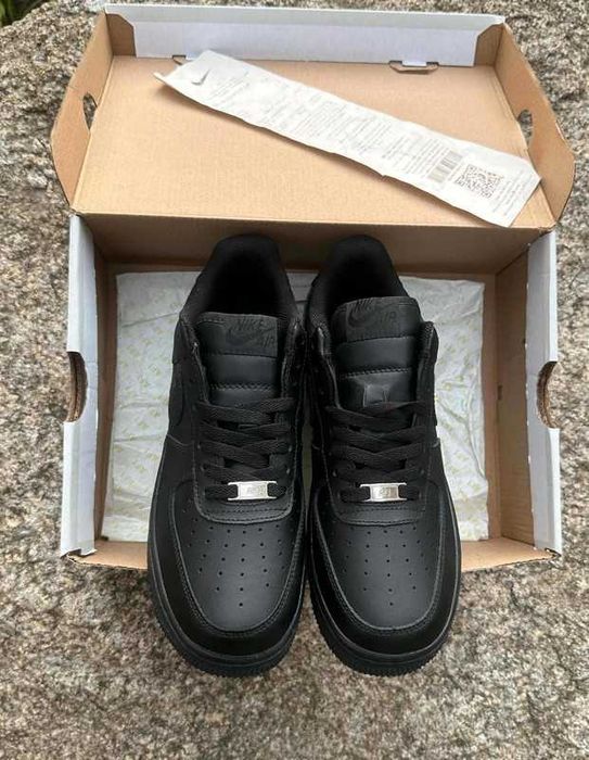 "Buty damskie Trampki" Nike_Air_Force_1_Low_Black r.40
