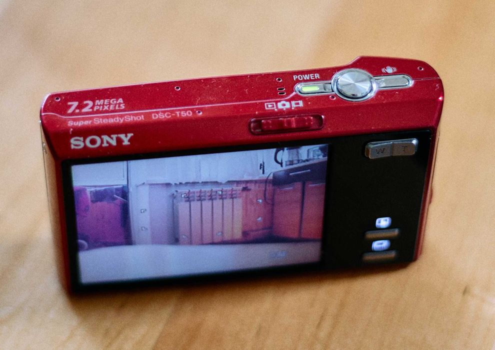 SONY Cybershot T50 | Y2K, вайб, CCD, компакт