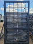 Furtka panelowa Premium h-170 grafit słupki 60x60x2 zawiasy regulowane