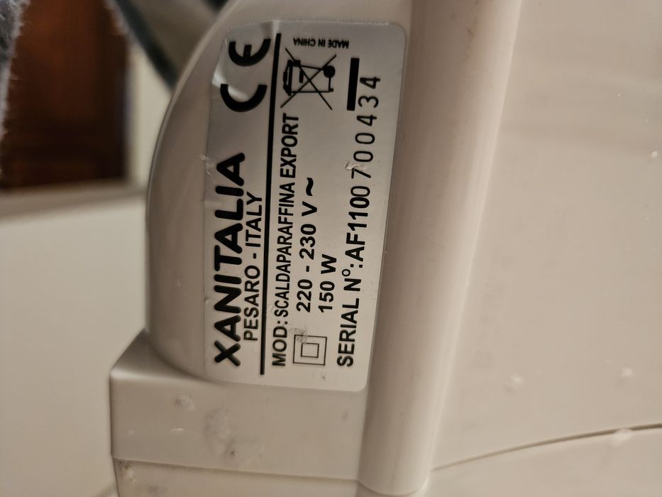 Máquina parafina fisioterapia