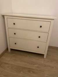 Komoda hemnes ikea biala 3 szuflady komodka szafka