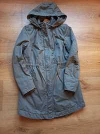 Kurtka parka H&M S khaki przejściowa