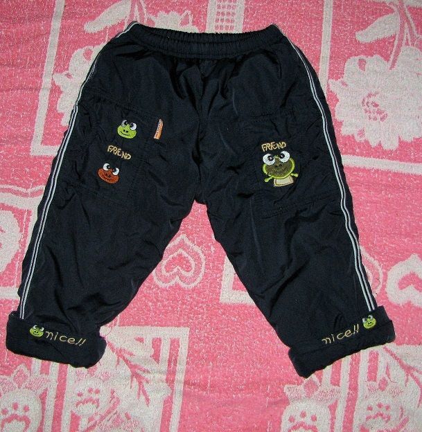 Штаны осень-зима-весна на возраст 1-2 года