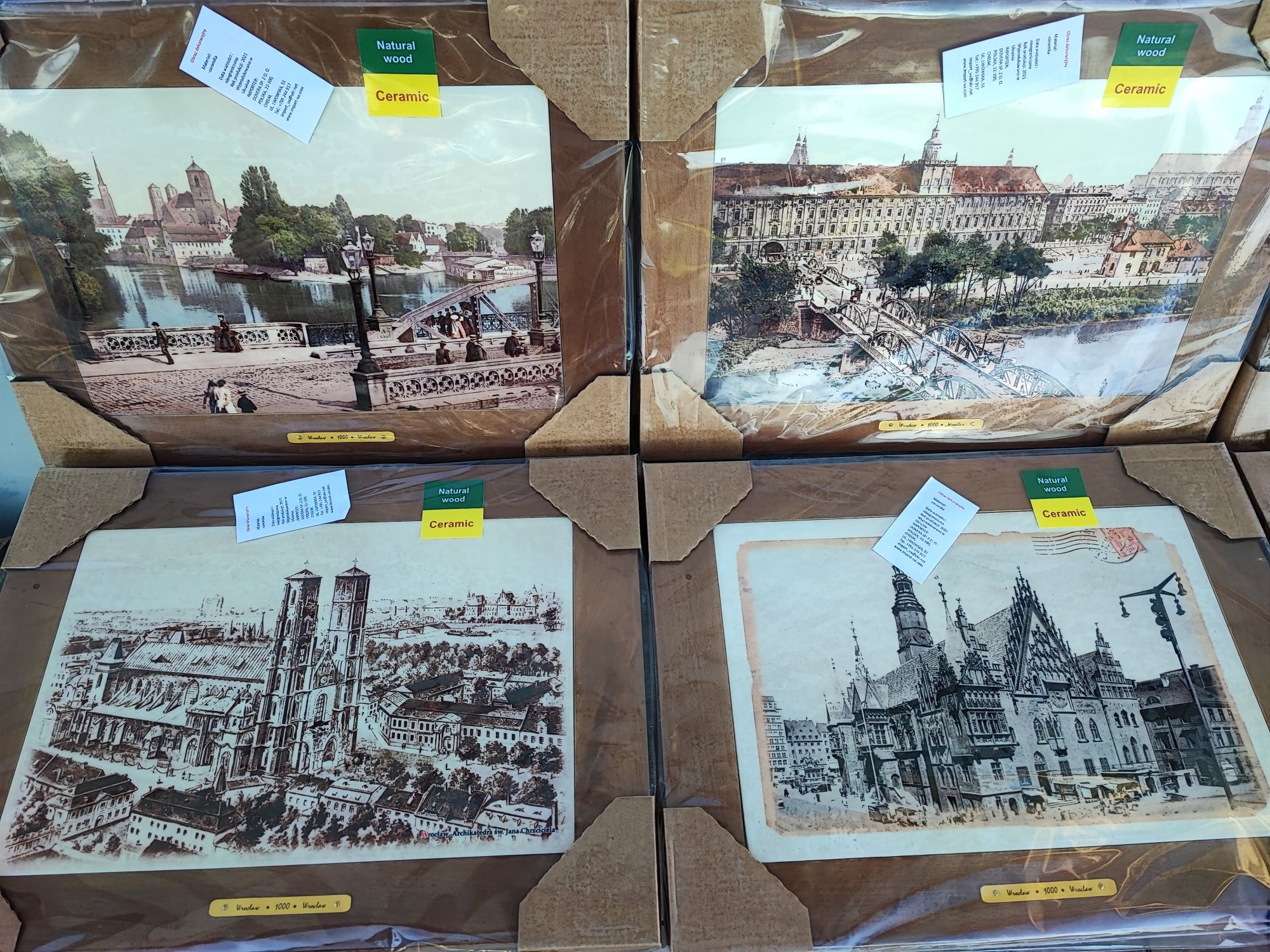 WROCŁAW Stare miasto.Obrazek 38 cm na 28 cm