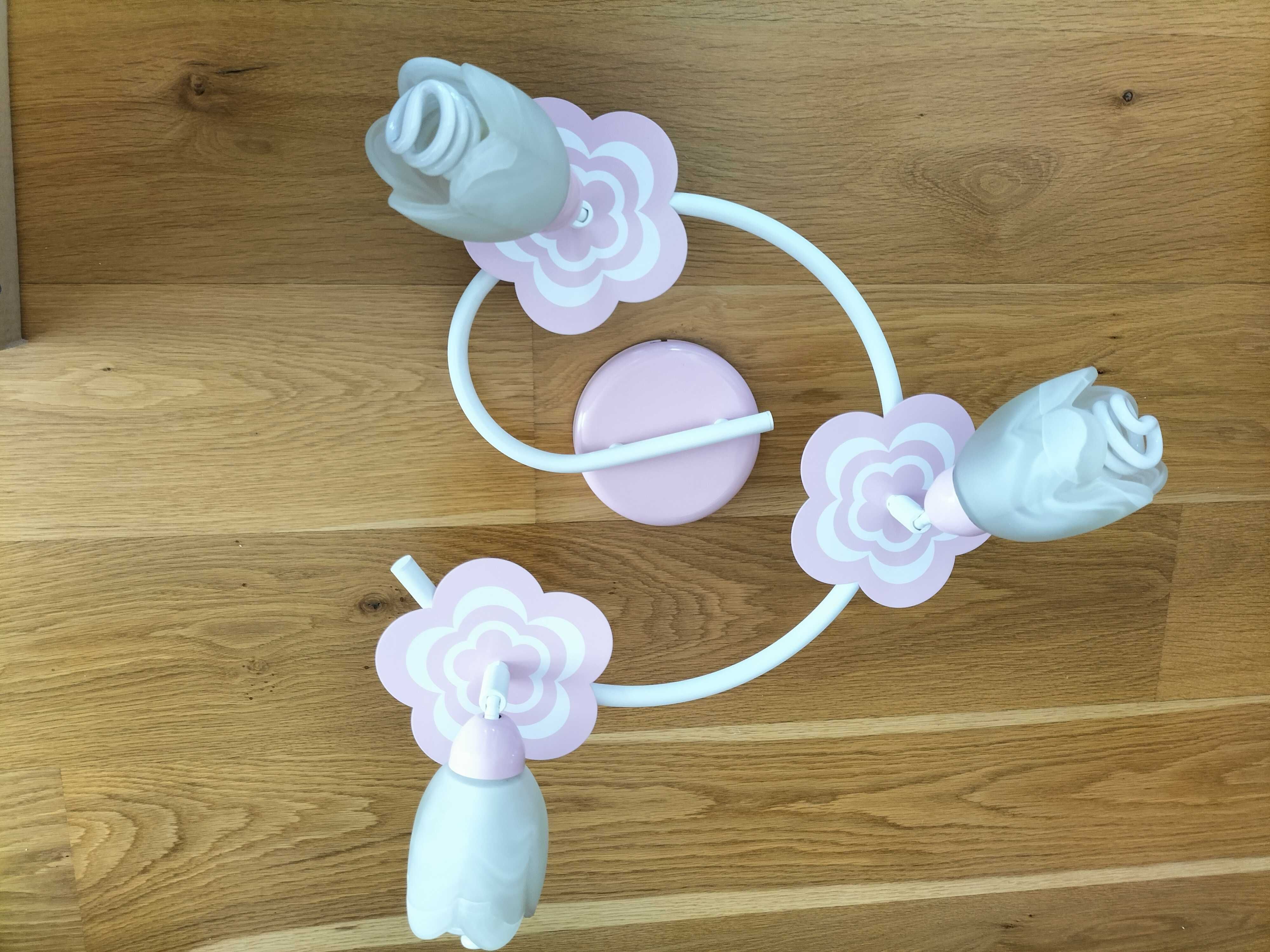 Lampa sufitowa Plafon 3-punktowy ALFA Maria RÓŻ