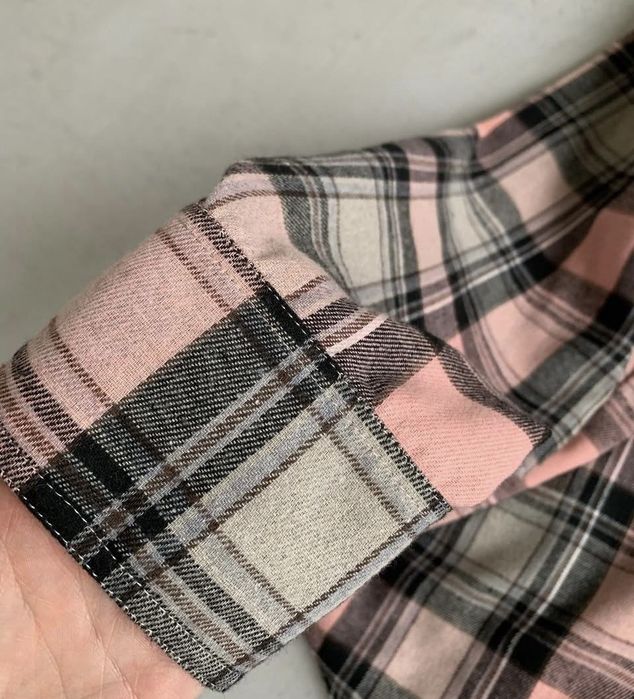 Жіноча сорочка в клітинку oversize