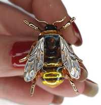 Broszka pszczoła bąk trzmiel realistyczna